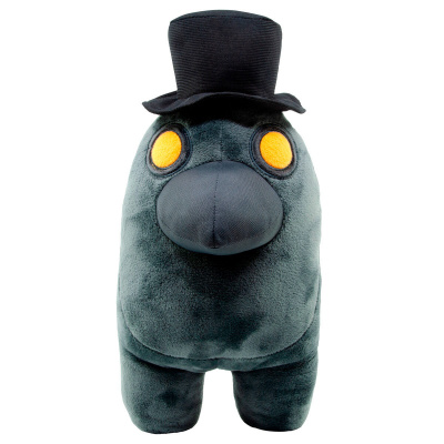 Among Us - Black Character Pluche 30cm PLUCHE Among Us - Black Character Pluche 30cm PLUCHE