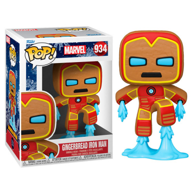Pop! Marvel: Holiday - Gingerbread Iron Man FUNKO Pop! Marvel: Holiday - Gingerbread Iron Man FUNKO