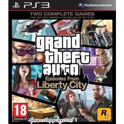 Grand Theft Auto IV & Episodes From Liberty City Complete Edition (Gta) PS3 Grand Theft Auto IV & Episodes From Liberty City Complete Edition (Gta) PS3