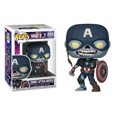 Pop! Marvel: What If...? - Zombie Captain America FUNKO Pop! Marvel: What If...? - Zombie Captain America FUNKO