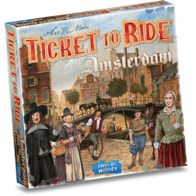 Ticket To Ride Amsterdam BORDSPELLEN Ticket To Ride Amsterdam BORDSPELLEN