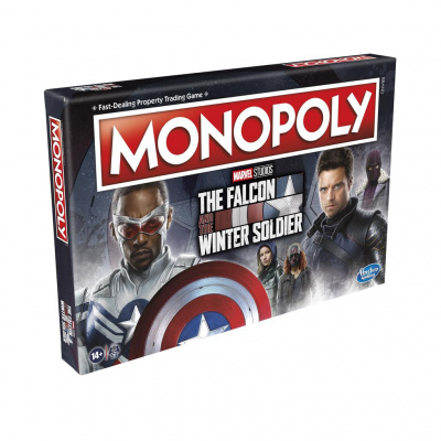 Monopoly The Falcon And The Winter Soldier BORDSPELLEN Monopoly The Falcon And The Winter Soldier BORDSPELLEN