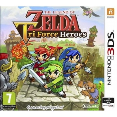 The Legend Of Zelda Tri Force Heroes 3DS The Legend Of Zelda Tri Force Heroes 3DS