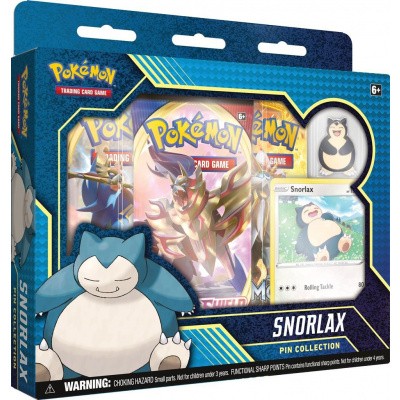 TCG Pokémon Snorlax Pin Collection POKEMON TCG Pokémon Snorlax Pin Collection POKEMON