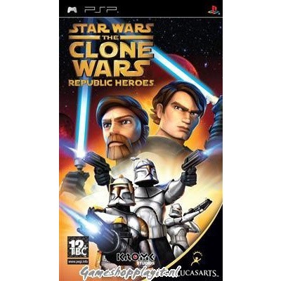 Star Wars The Clone Wars Republic Heroes PSP Star Wars The Clone Wars Republic Heroes PSP