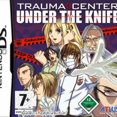 Trauma Center Under The Knife Spaans/Italiaans Boekje,Engels Game NDS Trauma Center Under The Knife Spaans/Italiaans Boekje,Engels Game NDS