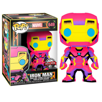 Pop! Marvel: Black Light Iron Man FUNKO Pop! Marvel: Black Light Iron Man FUNKO