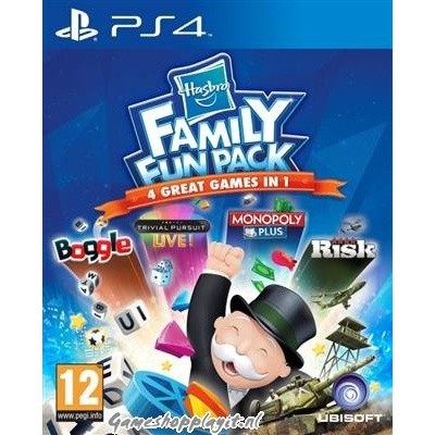 Hasbro Family Fun Pack 4 Great Games In 1 PS4 Hasbro Family Fun Pack 4 Great Games In 1 PS4
