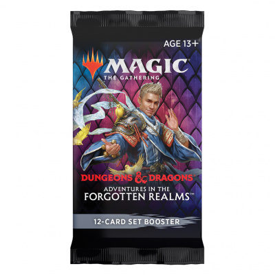 TCG Magic The Gathering D&D Forgotten Realms Set Booster Pack MAGIC THE GATHERING TCG Magic The Gathering D&D Forgotten Realms Set Booster Pack MAGIC THE GATHERING
