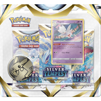 Pokémon Sword & Shield Silver Tempest Booster Packs - Togetic POKEMON Pokémon Sword & Shield Silver Tempest Booster Packs - Togetic POKEMON