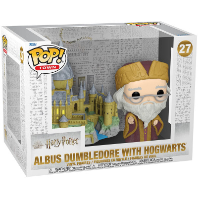 Pop! Town: Harry Potter - Albus Dumbledore with Hogwarts FUNKO Pop! Town: Harry Potter - Albus Dumbledore with Hogwarts FUNKO