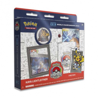 TCG Pokémon World Championships Deck 2019 - Fire Box POKEMON TCG Pokémon World Championships Deck 2019 - Fire Box POKEMON