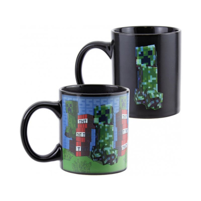 Minecraft: Creeper Heat Change Mug MERCHANDISE Minecraft: Creeper Heat Change Mug MERCHANDISE