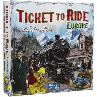 Ticket To Ride Europe BORDSPELLEN Ticket To Ride Europe BORDSPELLEN