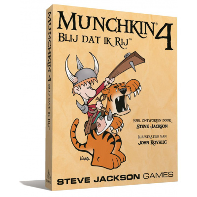 Munchkin 4 NL Blij Dat Ik Rij BORDSPELLEN Munchkin 4 NL Blij Dat Ik Rij BORDSPELLEN