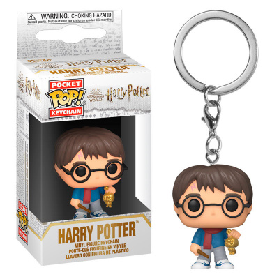 Pocket Pop! Keychain: Harry Potter - Holiday Harry FUNKO Pocket Pop! Keychain: Harry Potter - Holiday Harry FUNKO