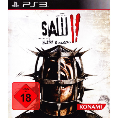 Saw II Flesh & Blood (Duitse Cover) PS3 Saw II Flesh & Blood (Duitse Cover) PS3