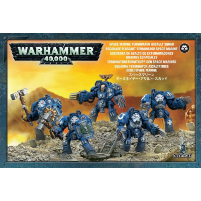 Space Marine Terminator Assault Squad WARHAMMER 40K Space Marine Terminator Assault Squad WARHAMMER 40K
