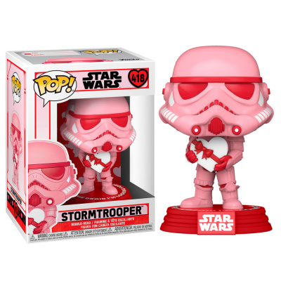 Pop! Star Wars: Valentines - Stormtrooper with Heart FUNKO Pop! Star Wars: Valentines - Stormtrooper with Heart FUNKO