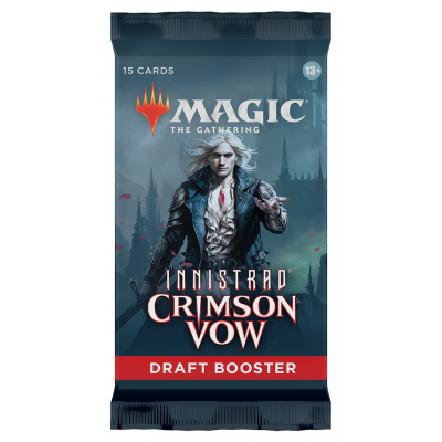 TCG Magic The Gathering Innistrad Crimson Vow Draft Booster MAGIC THE GATHERING TCG Magic The Gathering Innistrad Crimson Vow Draft Booster MAGIC THE GATHERING