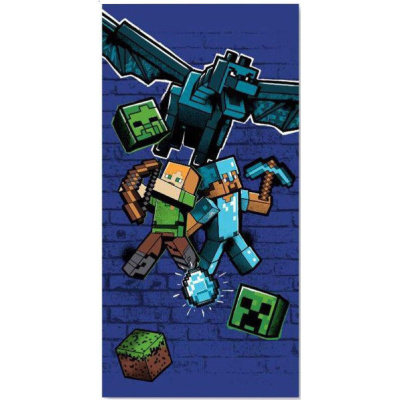 Foto van Minecraft: Cotton Beach Towel MERCHANDISE
