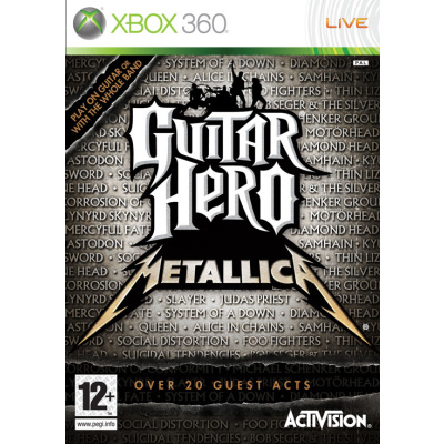Guitar Hero Metallica (Game Only) XBOX 360 Guitar Hero Metallica (Game Only) XBOX 360