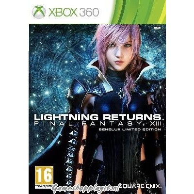 Final Fantasy XIII Lightning Return Benelux Limited Edition XBOX 360 Final Fantasy XIII Lightning Return Benelux Limited Edition XBOX 360