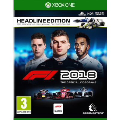 F1 2018 Headline Edition XBOX ONE F1 2018 Headline Edition XBOX ONE