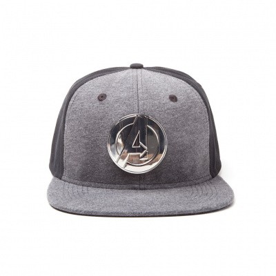 Marvel - Metal Avenger Logo Snapback MERCHANDISE Marvel - Metal Avenger Logo Snapback MERCHANDISE