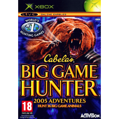 Cabela's Big Game Hunter 2005 Adventures XBOX Cabela's Big Game Hunter 2005 Adventures XBOX