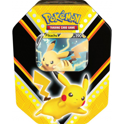 TCG Pokémon Fall Tin 2020 - Pikachu V Power Tin POKEMON TCG Pokémon Fall Tin 2020 - Pikachu V Power Tin POKEMON