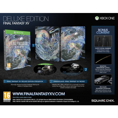 Final Fantasy XV Deluxe Edition XBOX ONE Final Fantasy XV Deluxe Edition XBOX ONE