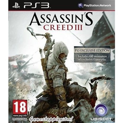 Assassin's Creed 3 PS3 Assassin's Creed 3 PS3