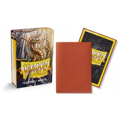 TCG Sleeves - Dragon Shield - Copper Japanese Size TCG Sleeves - Dragon Shield - Copper Japanese Size