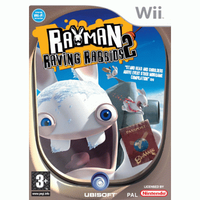 Rayman Raving Rabbids 2 WII Rayman Raving Rabbids 2 WII