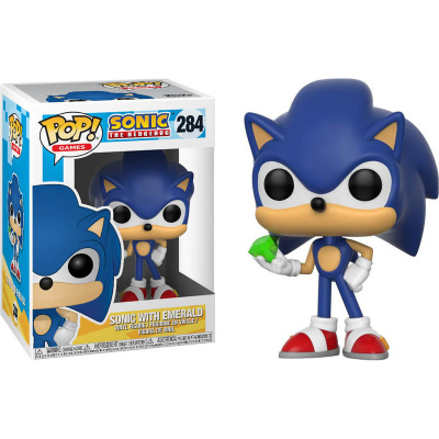 Pop! Games: Sonic the Hedgehog - Sonic with Emerald FUNKO Pop! Games: Sonic the Hedgehog - Sonic with Emerald FUNKO