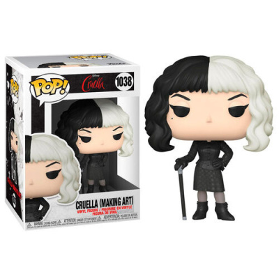 Pop! Disney Cruella: Cruella Making Art FUNKO Pop! Disney Cruella: Cruella Making Art FUNKO
