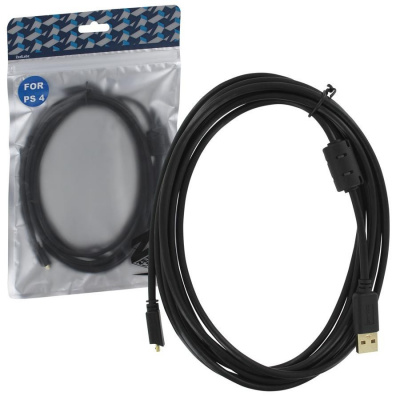 Zedlabz Pro (Gold Plated) 3M Extra Long Usb Charge Cable PS4 Zedlabz Pro (Gold Plated) 3M Extra Long Usb Charge Cable PS4