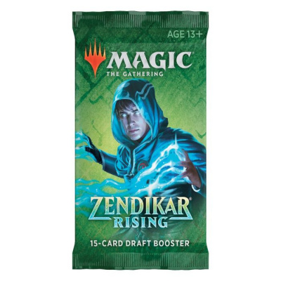 TCG Magic The Gathering Zendikar Rising Draft Booster Pack MAGIC THE GATHERING TCG Magic The Gathering Zendikar Rising Draft Booster Pack MAGIC THE GATHERING
