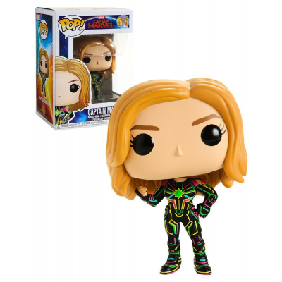 Pop! Marvel: Captain Marvel - Captain Marvel FUNKO Pop! Marvel: Captain Marvel - Captain Marvel FUNKO