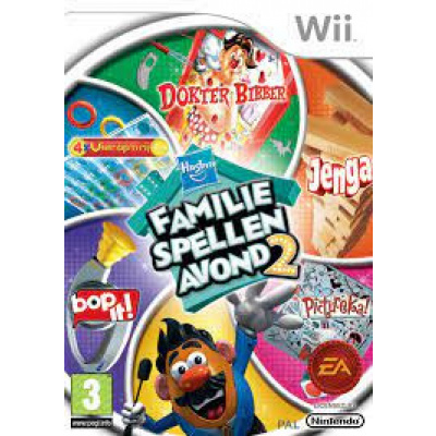 Hasbro Familie Spellen Avond 2 WII Hasbro Familie Spellen Avond 2 WII
