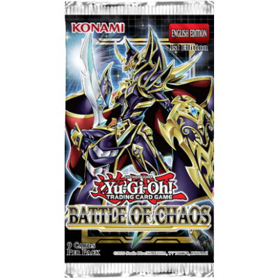 TCG Yu-Gi-Oh! Battle of Chaos Booster Pack YU-GI-OH TCG Yu-Gi-Oh! Battle of Chaos Booster Pack YU-GI-OH