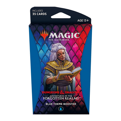 TCG Magic The Gathering D&D Forgotten Realms Blue Theme Booster MAGIC THE GATHERING TCG Magic The Gathering D&D Forgotten Realms Blue Theme Booster MAGIC THE GATHERING