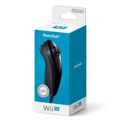 Wii U Nunchuk Zwart (Ook Geschikt Voor De Wii) WII U Wii U Nunchuk Zwart (Ook Geschikt Voor De Wii) WII U