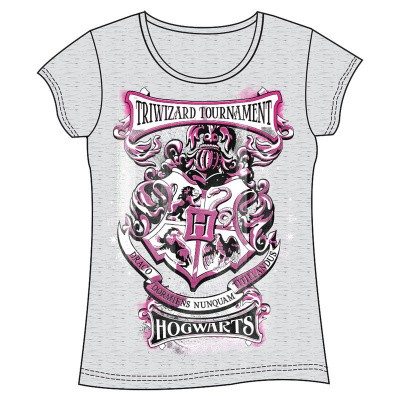 Harry Potter - Hogwarts Woman's T-Shirt - M Harry Potter - Hogwarts Woman's T-Shirt - M