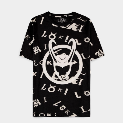 Marvel - Loki - Men's Short Sleeved T-shirt - L Marvel - Loki - Men's Short Sleeved T-shirt - L