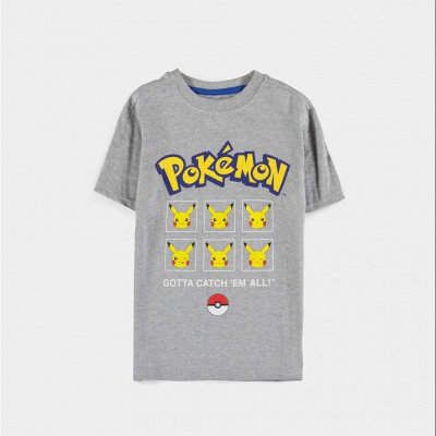 Pokémon - Pika - Boys Short Sleeved T-shirt - 146/152 Pokémon - Pika - Boys Short Sleeved T-shirt - 146/152