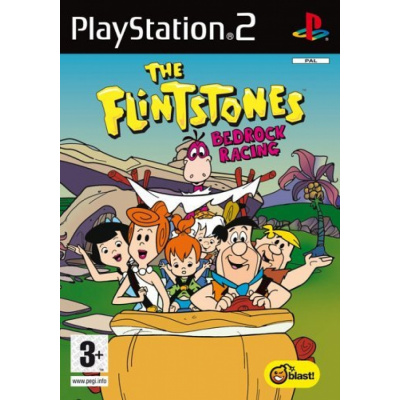The Flintstones Bedrock Racing PS2 The Flintstones Bedrock Racing PS2