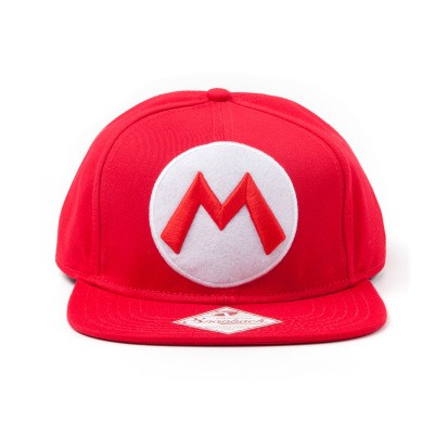 Nintendo Mario Logo Snapback MERCHANDISE Nintendo Mario Logo Snapback MERCHANDISE