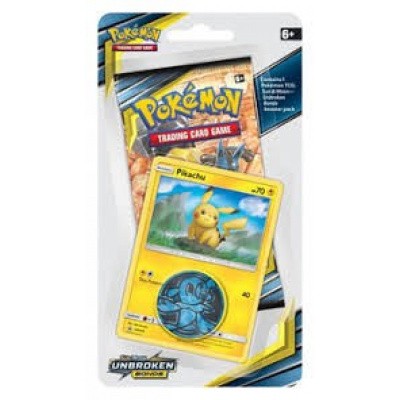 TCG Checklane Booster Pokemon Sun & Moon Unbroken Bonds - Pikachu POKEMON TCG Checklane Booster Pokemon Sun & Moon Unbroken Bonds - Pikachu POKEMON